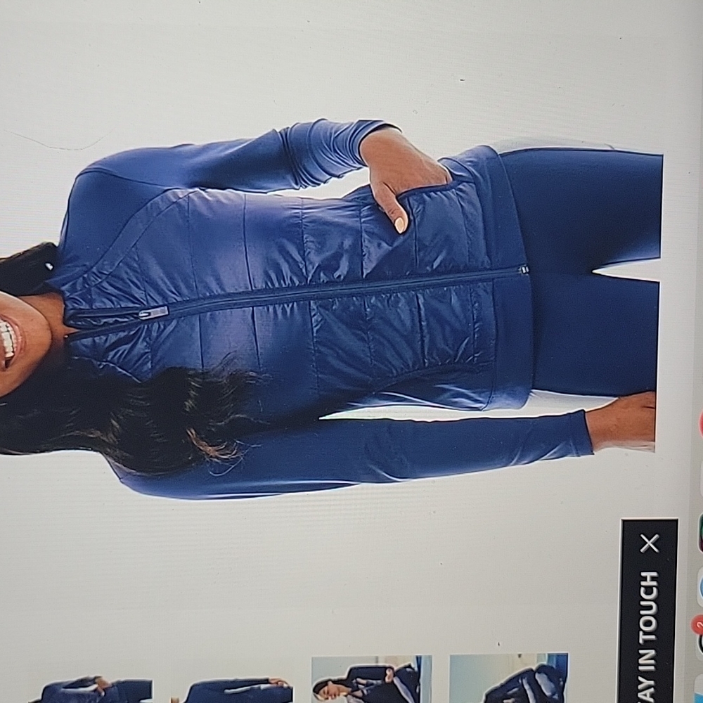 COPY - Navy Blue lightweight jacket